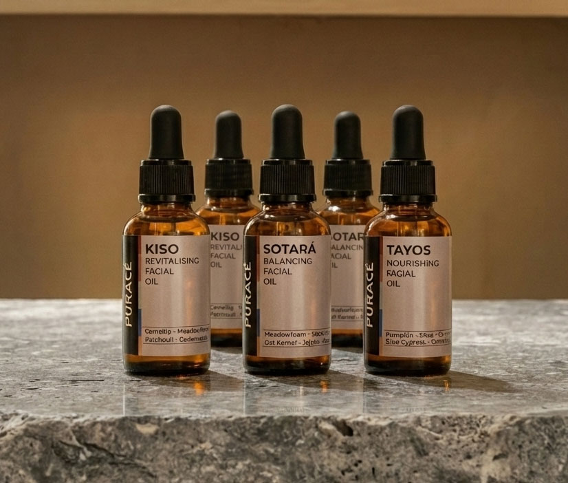 Close up of botanical ingredients