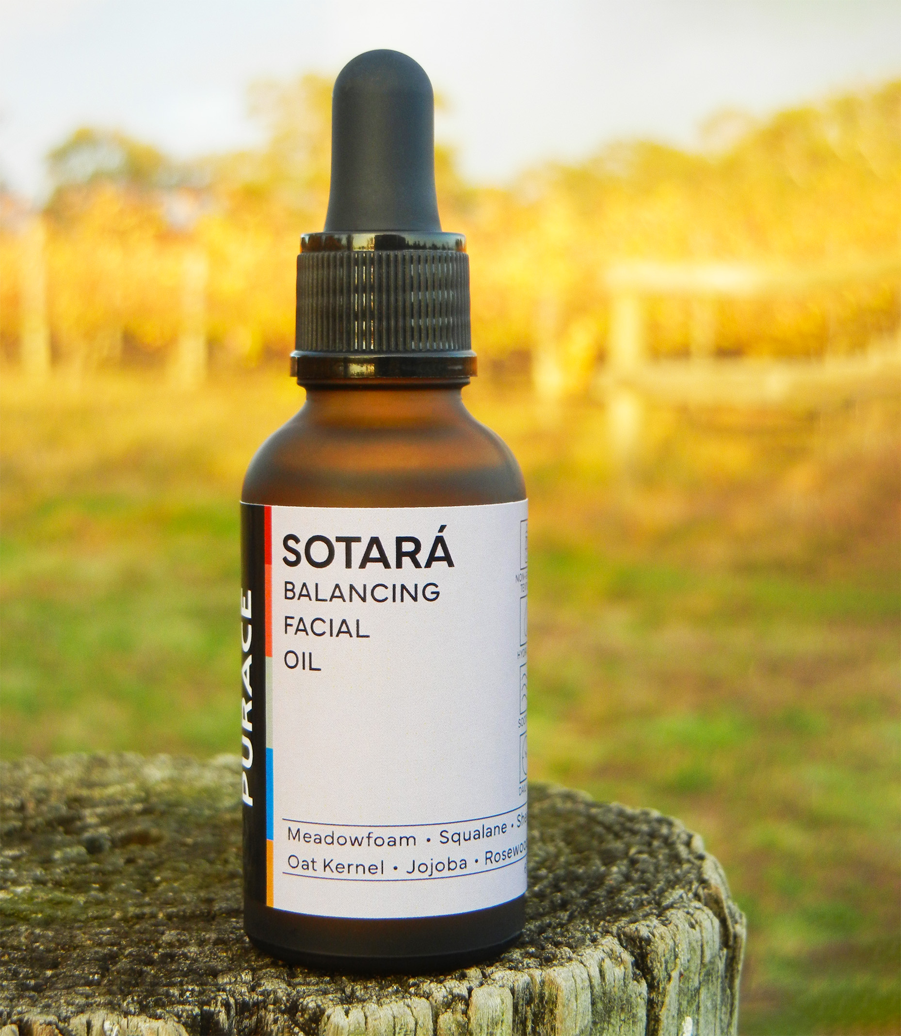 Sotara bottle outdoors